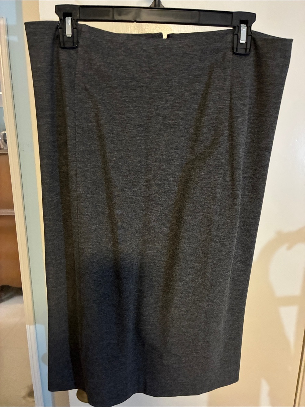 CAbi Dark Charcoal Pencil Skirt